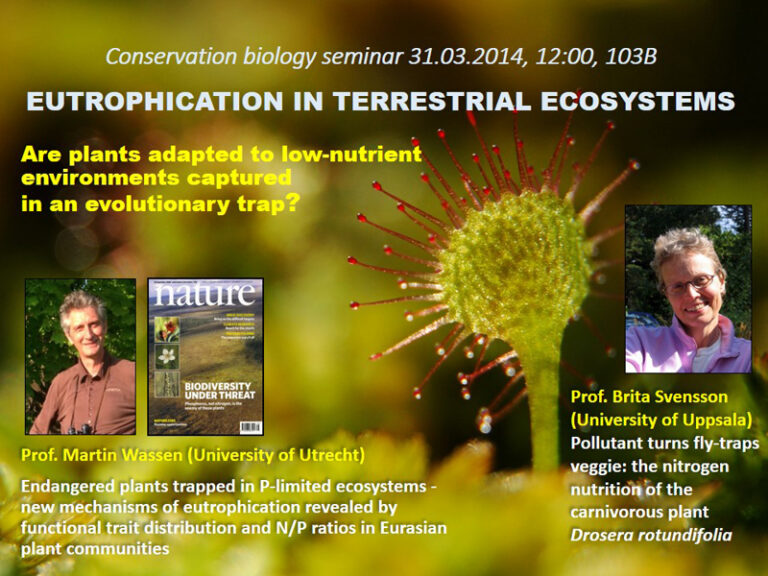 Seminarium z cyklu Conservation Biology